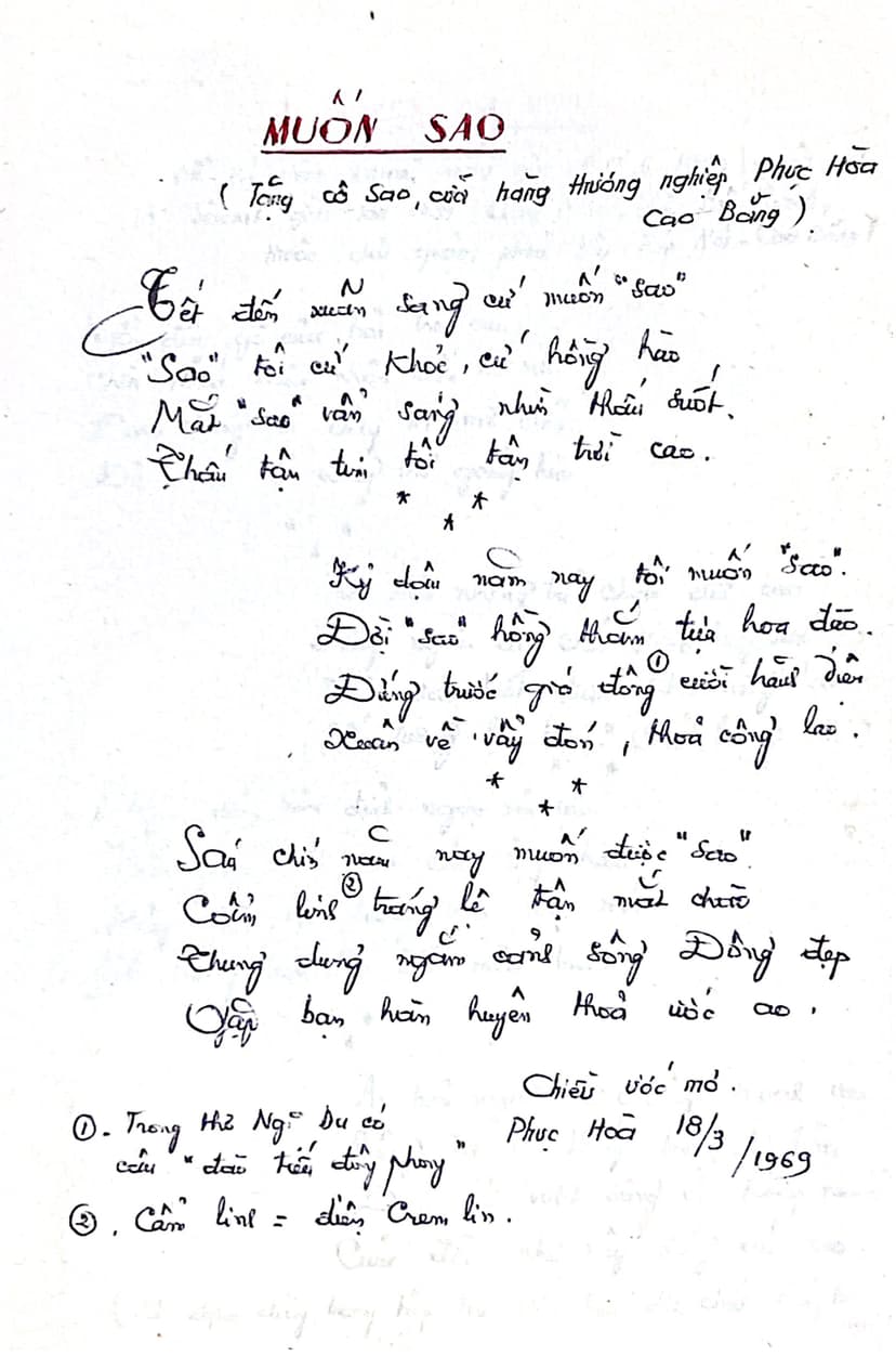 Muốn Sao - Trang 1